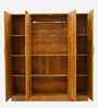 Manhattan 4 Door Wardrobe In Dusky Basalt Finish
