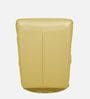 Manila Leatherette Rocking & Revolving Chair In Cream Colour