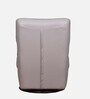 Manila Leatherette Rocking & Revolving Chair In Beige Colour