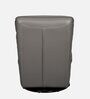 Manila Leatherette Rocking & Revolving Chair With Swivel Function In Grey Colour
