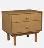 Manila Solid Wood Night Stand In Desert Oak Colour