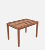 Manjano Sheesham Wood 4 Seater Dining Set In Natural Sheesham Finish