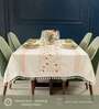 Manjari Embroidered Cotton Table cover ( 4 Seater  )