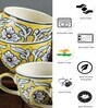 Manohar 150ml Yellow (Set of 6) Ceramic Tea Cup