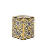 Manohar Yellow & White Ceramic Cutlery Holder