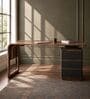 Manor Office Desk In Mango Wood Finish