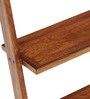 Birch Plywood Floating Book Shelf Cum Display Unit in Pine Finish