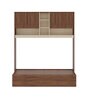 Mantis Single Bed In Columbia Walnut Finish