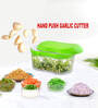 Manual Hand Push Chopper with 4 Stainless Steel Blades (Assorted)