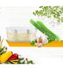 Manual Hand Push Chopper with 4 Stainless Steel Blades (Assorted)