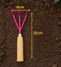 Purple Manual Premium Soil Cultivator with Ash Wood