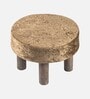 Maple Foot Stool Set Of 2 In Antique Grey Finish