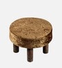 Maple Foot Stool Set Of 2 In Antique Grey Finish