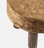 Maple Foot Stool Set Of 2 In Antique Grey Finish