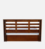 Maple Premier King Size Bed in Walnut Finish with Hydraulic Storage