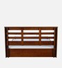Maple Premier King Size Bed in White Finish with Hydraulic Storage