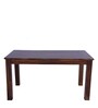 Maple 6 Seater Dining Table In Walnut Finish