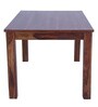 Maple 6 Seater Dining Table In Walnut Finish