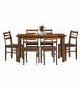 Maple Wooden 6 Seater Dining Set