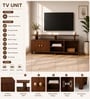 Marbay Tv Unit In Columbian Walnut Finish