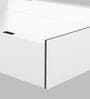 Marbito Queen Size Bed in White Finish with Box Storage