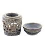Marble Aroma Oil Diffuser Aroma Burner 2.5 inch Elegant