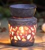 Marble Aroma Oil Diffuser Aroma Burner 2.5 inch Elegant