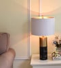 Marble Base Table Lamp   Modern Luxe in Black & Gold