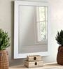 White MDF Difficult Wall Mirror