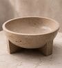 Marble Finish Elegant Centerpiece Urli Bowl