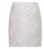 Marble Finish Elegant Textured Geometric Decorative Vase