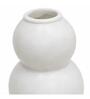Marble Finish Minimalist Double Gourd Decorative Table Vase