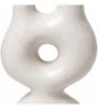 Marble Finish Modern Abstract Dual Neck Decorative Vase