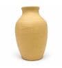 Marble Finish Rustic Minimalist Decorative Vase with Handle