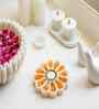 Marble Flower Shaped T-Light Holder