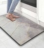 Marble Abstract Microfibre 30x18 Inches Anti Skid Door Mat