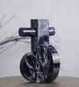 Marble Harmony Modern Black Resin Sculpture Marble Harmony Modern Black Resin Sculpture