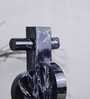 Marble Harmony Modern Black Resin Sculpture