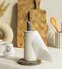 Grey Marble Kitchen Towel Holder