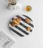 Black And White Marble Lazy Susan