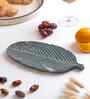 Green Marble Leaf Platter