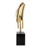 Marble Muse Visage Gold Aluminium Showpiece