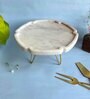 White Marble Pastry Stand