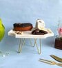 White Marble Pastry Stand