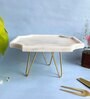 White Marble Pastry Stand