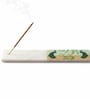 Marble Peacock Printed Agarbatti Stand