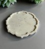 White Pooja Marble Marble Tray