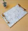 Marble Spoon & Fork Seving Tray