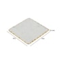 Marble Square Appetizer Platter with Gold Foil (Beige)
