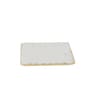 Marble Square Appetizer Platter with Gold Foil (Beige)